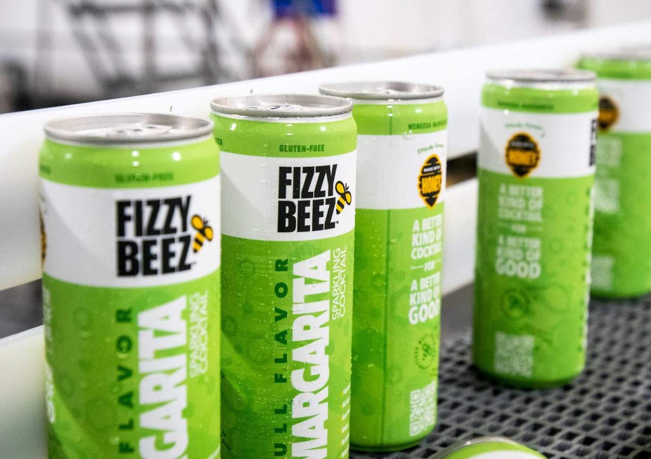 Fizzy Beez canned cocktails